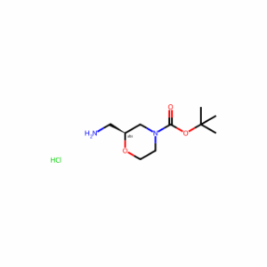 tert-butyl (2S)-2-(aminomethyl)morpholine-4-carboxylate hydrochloride