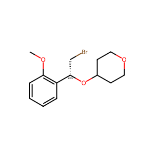 (R)-4-(2-bromo-1-(2-methoxyphenyl)ethoxy)tetrahydro-2H-pyran