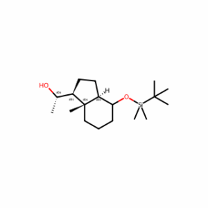 (1S)-1-((1S,3AR,7AR)-4-((TERT-BUTYLDIMETHYLSILYL)OXY)-7A-METHYLOCTAHYDRO-1H-INDEN-1-YL)ETHANOL