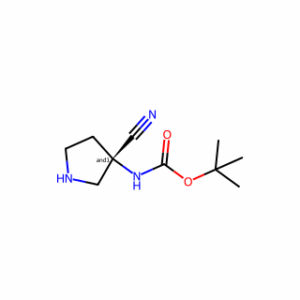 tert-Butyl n-(3-cyanopyrrolidin-3-yl)carbamate