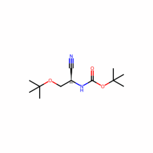 tert-Butyl (R)-(2-(tert-butoxy)-1-cyanoethyl)carbamate