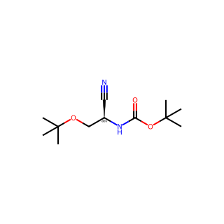 tert-Butyl (R)-(2-(tert-butoxy)-1-cyanoethyl)carbamate