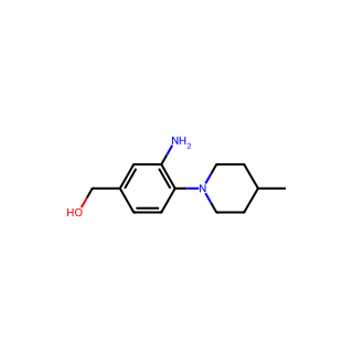 (3-Amino-4-(4-methylpiperidin-1-yl)phenyl)methanol