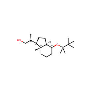 (S)-2-((1R,3aR,4S,7aR)-4-((tert-butyldimethylsilyl)oxy)-7a-methyloctahydro-1H-inden-1-yl)propan-1-ol