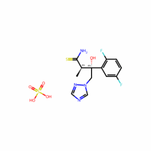 (2R,3R)-3-(2,5-Difluorophenyl)-3-hydroxy-2-methyl-4-(1H-1,2,4-triazol-1-yl)thiobutyramide sulfate