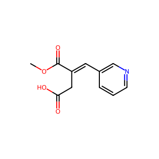 (3Z)-3-(methoxycarbonyl)-4-(pyridin-3-yl)but-3-enoic acid