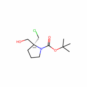 tert-Butyl 2-(chloromethyl)-2-(hydroxymethyl)pyrrolidine-1-carboxylate