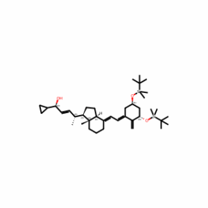 (1R,2E,4R)-4-[(1R,3aS,4E,7aR)-4-{2-[(1E,3S,5R)-3,5-bis[(tert-butyldimethylsilyl)oxy]-2-methylidenecyclohexylidene]ethylidene}-7a-methyl-octahydro-1H-inden-1-yl]-1-cyclopropylpent-2-en-1-ol