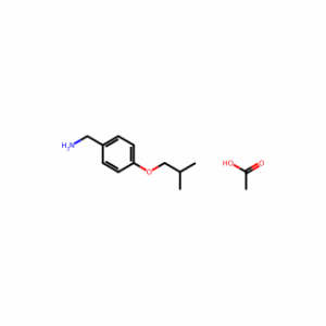 (4-Isobutoxyphenyl)methanamine acetate