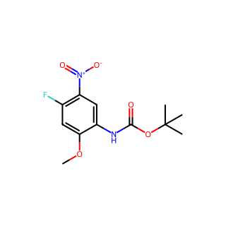 tert-Butyl (4-fluoro-2-methoxy-5-nitrophenyl)carbamate