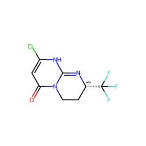 (S)-8-Chloro-2-(trifluoromethyl)-3,4-dihydro-1H-pyrimido[1,2-a]pyrimidin-6(2H)-one