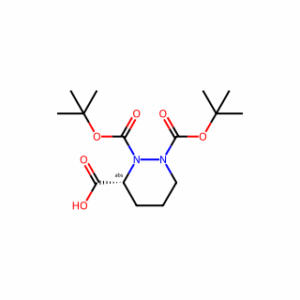(R)-1,2-bis(tert-butoxycarbonyl)hexahydropyridazine-3-carboxylic acid