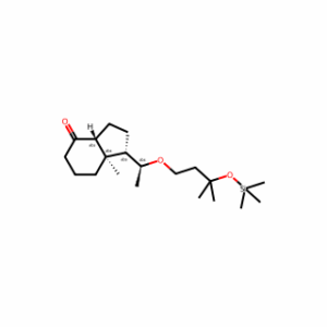 (1S,3Ar,7Ar)-7A-Methyl-1-((S)-1-(3-Methyl-3-((Trimethylsilyl)Oxy)Butoxy)Ethyl)Octahydro-4H-Inden-4-One