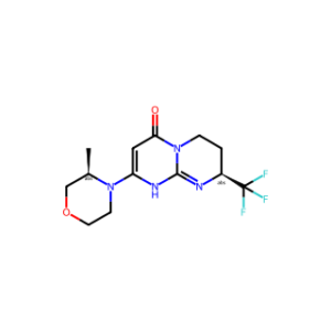 (S)-8-((R)-3-Methylmorpholino)-2-(trifluoromethyl)-3,4-dihydro-1H-pyrimido[1,2-a]pyrimidin-6(2H)-one