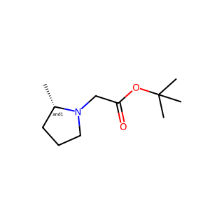 tert-Butyl 2-(2-Methyl-1-pyrrolidinyl)acetate