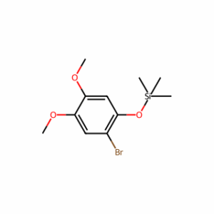 (2-Bromo-4,5-dimethoxyphenoxy)trimethylsilane