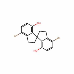 (R)-4,4′-Dibromo-2,2′,3,3′-tetrahydro-1,1′-spirobi[indene]-7,7′-diol