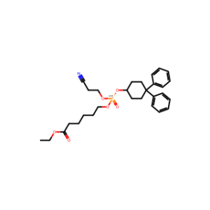 Ethyl 6-[(2-Cyanoethoxy)(4,4-Diphenylcyclohexyloxy)Phosphoryloxy]Hexanoate