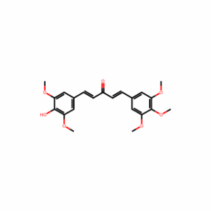 (1E,4E)-1-(4-Hydroxy-3,5-dimethoxyphenyl)-5-(3,4,5-trimethoxyphenyl)-1,4-pentadiene-3-one