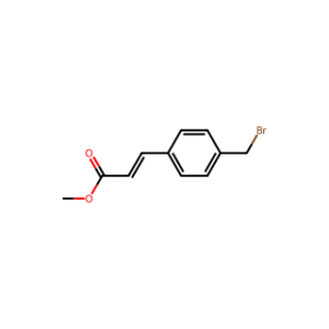 (E)-Methyl 3-(4-(bromomethyl)phenyl)acrylate