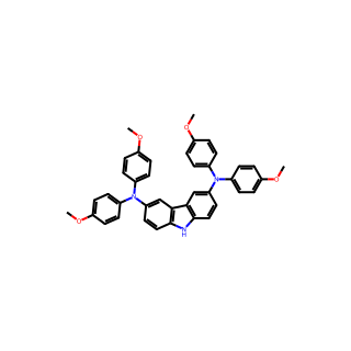 N,N,N′,N′-Tetrakis(4-methoxyphenyl)-9H-carbazole-3,6-diamine