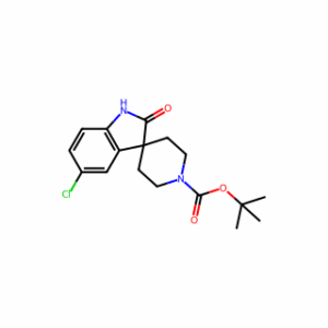 tert-Butyl 5-chloro-2-oxospiro[indoline-3,4′-piperidine]-1′-carboxylate