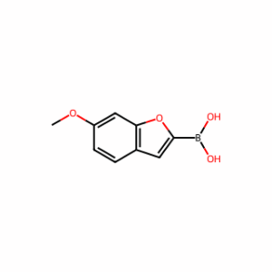 (6-Methoxybenzofuran-2-yl)boronic acid