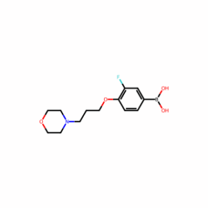 (3-fluoro-4-(3-morpholinopropoxy)phenyl)boronic acid