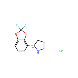 (S)-2-(2,2-Difluorobenzo[d][1,3]dioxol-4-yl)pyrrolidine hydrochloride