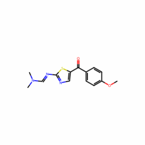 (E)-N′-(5-(4-METHOXYBENZOYL)THIAZOL-2-YL)-N,N-DIMETHYLFORMIMIDAMIDE