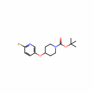 tert-butyl 4-[(6-bromopyridin-3-yl)oxy]piperidine-1-carboxylate
