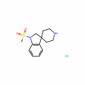 Spiro[3H-indole-3,4′-piperidine], 1,2-dihydro-1-(methylsulfonyl)-, hydrochloride (1:1)