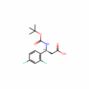 β-[[(1,1-Dimethylethoxy)carbonyl]amino]-2,4-difluorobenzenepropanoic acid