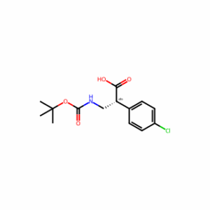 (R)-3-((tert-Butoxycarbonyl)amino)-2-(4-chlorophenyl)propanoic acid