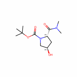 (2S,4R)-tert-Butyl 2-(dimethylcarbamoyl)-4-hydroxypyrrolidine-1-carboxylate