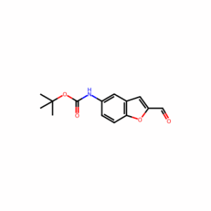Tert-butyl (2-formylbenzofuran-5-yl)carbamate