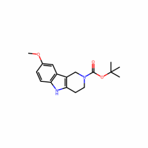 Tert-Butyl 8-Methoxy-1,3,4,5-Tetrahydro-2H-Pyrido[4,3-B]Indole-2-Carboxylate