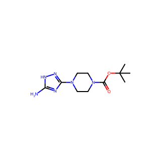 tert-Butyl 4-(5-amino-1H-1,2,4-triazol-3-yl)piperazine-1-carboxylate