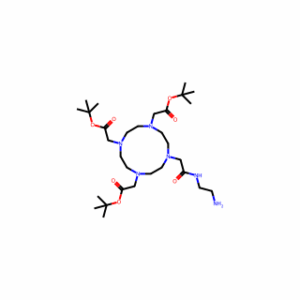 Tri-tert-butyl 2,2′,2″-(10-(2-((2-aminoethyl)amino)-2-oxoethyl)-1,4,7,10-tetraazacyclododecane-1,4,7-triyl)triacetate