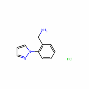 (2-(1H-Pyrazol-1-yl)phenyl)methanamine hydrochloride