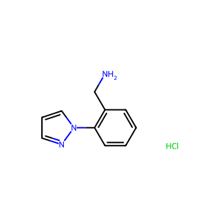 (2-(1H-Pyrazol-1-yl)phenyl)methanamine hydrochloride