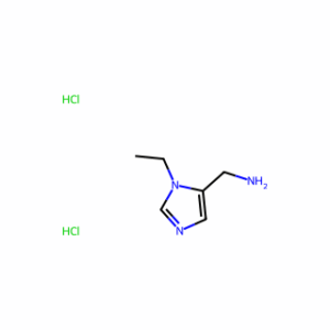 (3-Ethylimidazol-4-yl)methanamine dihydrochloride