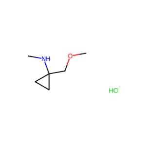 (1-(Methoxymethyl)cyclopropyl)methanamine hydrochloride