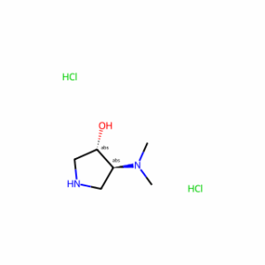 trans-4-(dimethylamino)-3-pyrrolidinol dihydrochloride