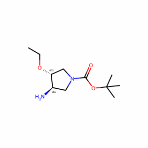 Rel-Tert-Butyl (3R,4R)-3-Amino-4-Ethoxypyrrolidine-1-Carboxylate