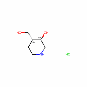 (3R,4R)-rel-3-hydroxy-4-Piperidinemethanol hydrochloride