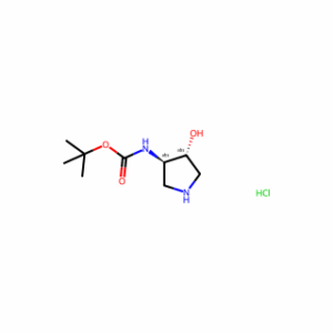 tert-Butyl ((3R,4R)-4-hydroxypyrrolidin-3-yl)carbamate hydrochloride