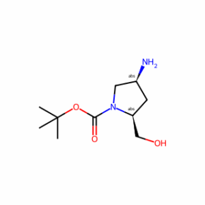 (2S,4S)-tert-Butyl 4-amino-2-(hydroxymethyl)pyrrolidine-1-carboxylate
