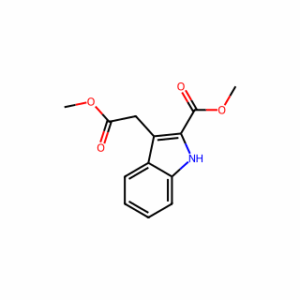 Methyl 3-(2-methoxy-2-oxoethyl)-1H-indole-2-carboxylate