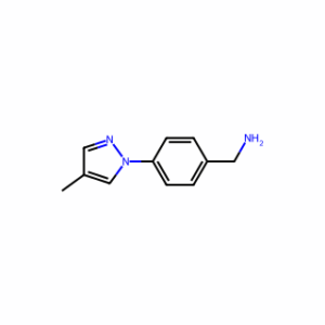 (4-(4-Methyl-1H-pyrazol-1-yl)phenyl)methanamine
